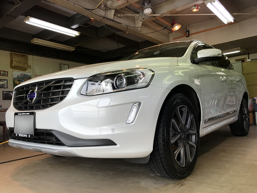 ボルボ・XC60のガラスコーティング完成いたしました！