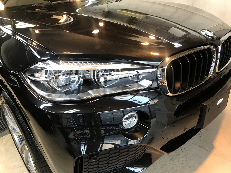 BMW・X５のガラスコーティング完成いたしました！